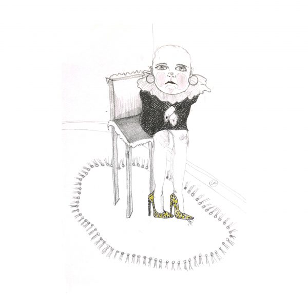 Dibujo: ESPERANDO LA INSPIRACIÓN