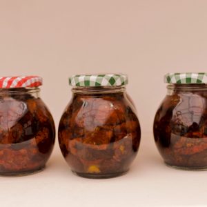 Tomates secos en puro aceite de oliva